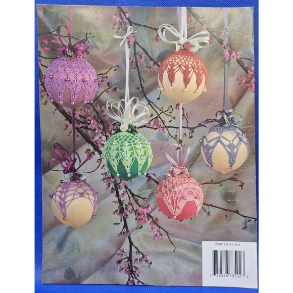 Vintage Annies Attic Crochet Spring Ornament Booklets Lot of 3 - Picture 5 of 8